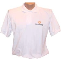 Camiseta Tipo Polo, poliester/algodon, manga corta