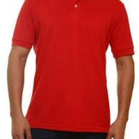 Camiseta tipo polo en tela dry fit
