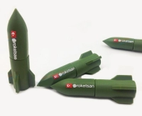 Memoria USB en PVC 3D diseño Cohete