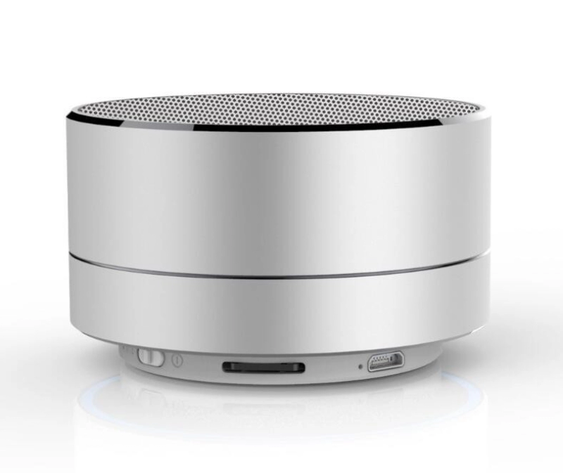 Parlante Bluetooth 3.0 Metalico, 68 x 52 mm,  peso 90 gramos