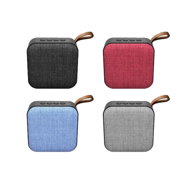 Parlante Bluetooth en ABS y Tela