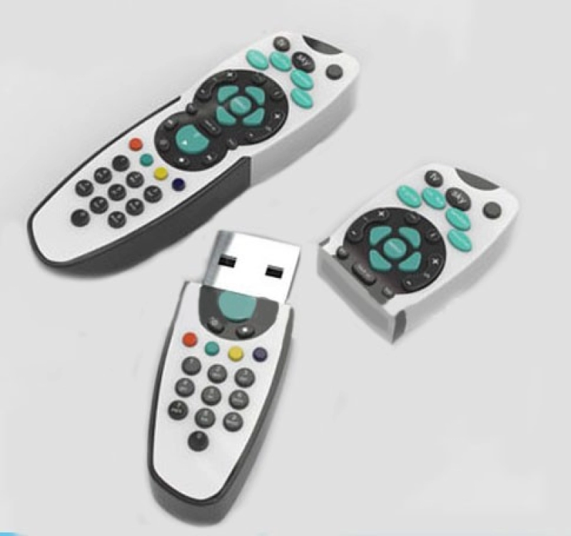 Memoria USB en PVC 3D diseño Control Remoto