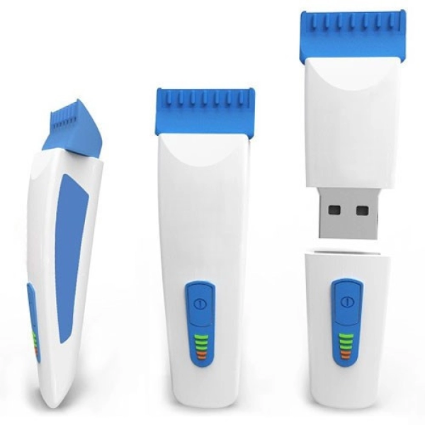 Memoria USB en PVC 3D diseño Maquina de Cortar Pelo