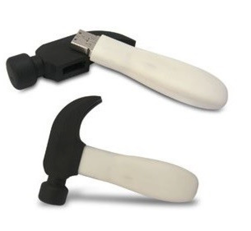 Memoria USB en PVC 3D diseño Martillo