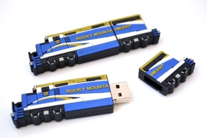 Memoria USB en PVC 2D diseño Tren