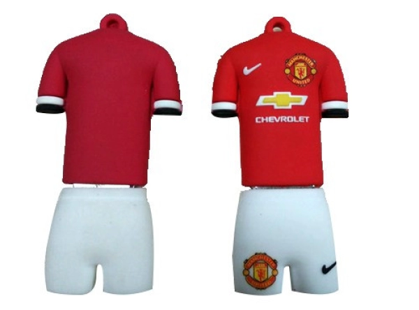 Memoria USB en PVC 2D diseño Uniforme de Fútbol