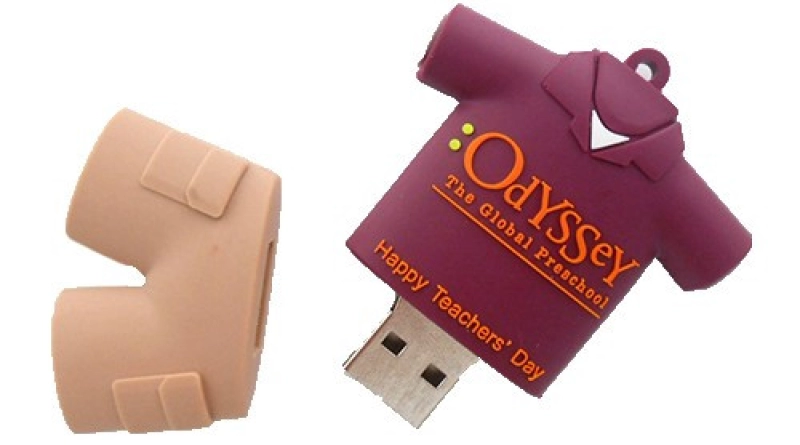 Memoria USB en PVC 2D diseño Uniforme de Fútbol