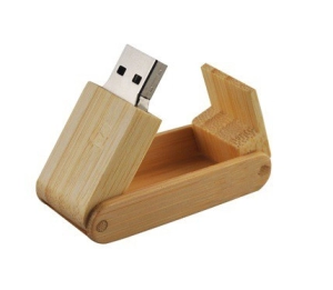 Memoria USB en madera