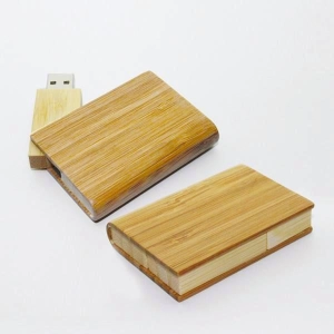 Memoria USB en madera en forma de Libro