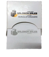 Memo Publicitario x 50 hojas, 8 x 8 cmts, en cajita de carton