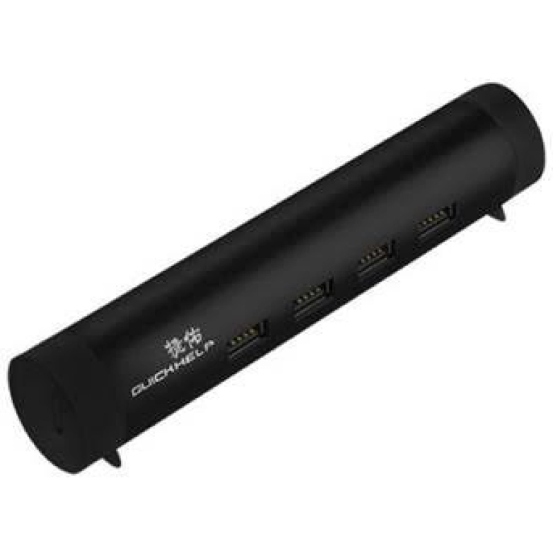 Hub Multipuerto Tube, en aluminio, de 15.2 x 3.1 x 2.9 cmt