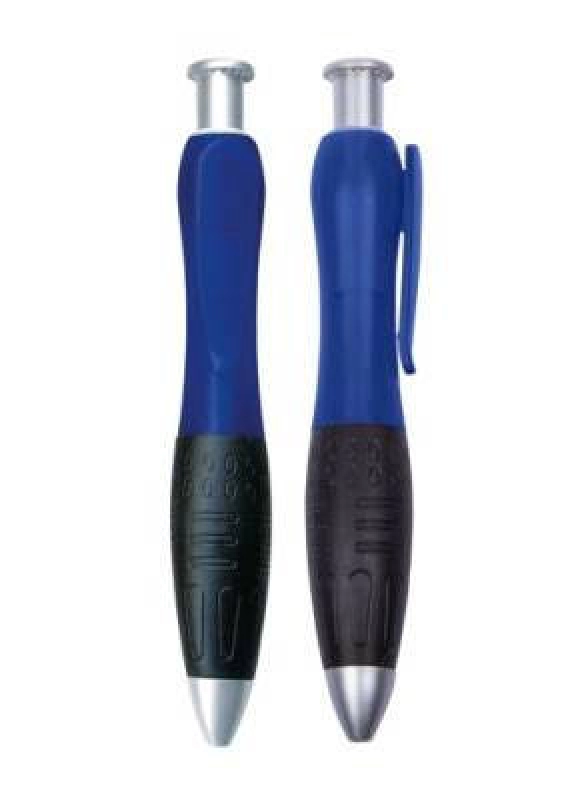 Boligrafo Pavaroti, plastico, con grip negro