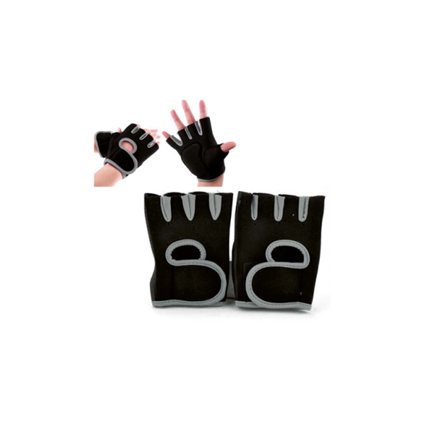 Guantes Gym, en neopreno, 14 x 8 cmts.