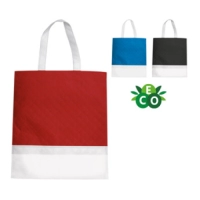 Bolsa Toledo en tela Kambral, doble tono, de 33 x 38 cmts