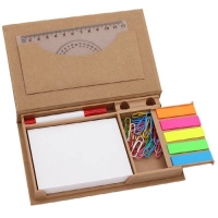 Set Post It Forest, en carton, de 16.7 x 10.1 x 2.2 cmts