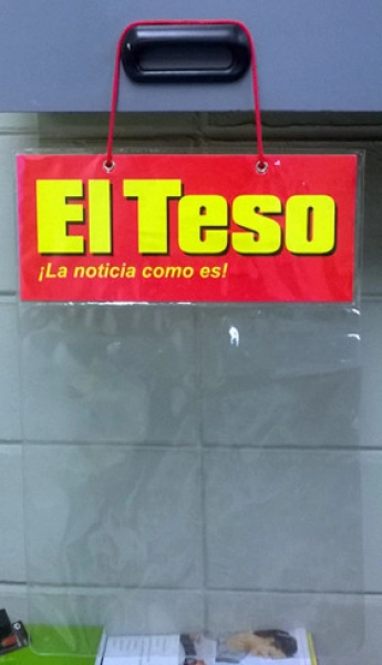 Exhibidor de Periódicos de 1 cuerpo, en vinilo