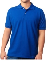 Camiseta Tipo Polo, poliester/algodon, manga corta