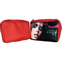 Cosmetiquera Gladiolo, 15 x 10 x 4 cmts, en poliester