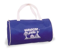 Tula Iran, en lona, con manijas de agarrar,  34 de ancho, 20 cmts diametro lateral