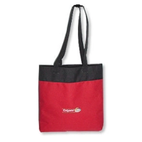 Bolso Bicolor Anatoly, en lona, 36 x 37 cmts.