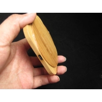 Cargador Inalambrico en madera, 1 usb cable 5V/1A, 9.4 x 9.4 x 0.8 cmts