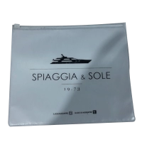 Estuche Electrosellado, con zipper plastico, 23 x 20 cmts