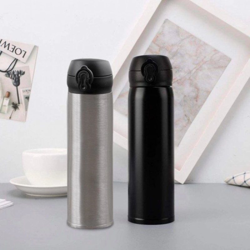 Thermo Bullet, en acero inoxidable, 500 ml, 19.5 x 6.8 cmts